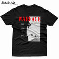 Native American WarFace Graphic T-Shirt