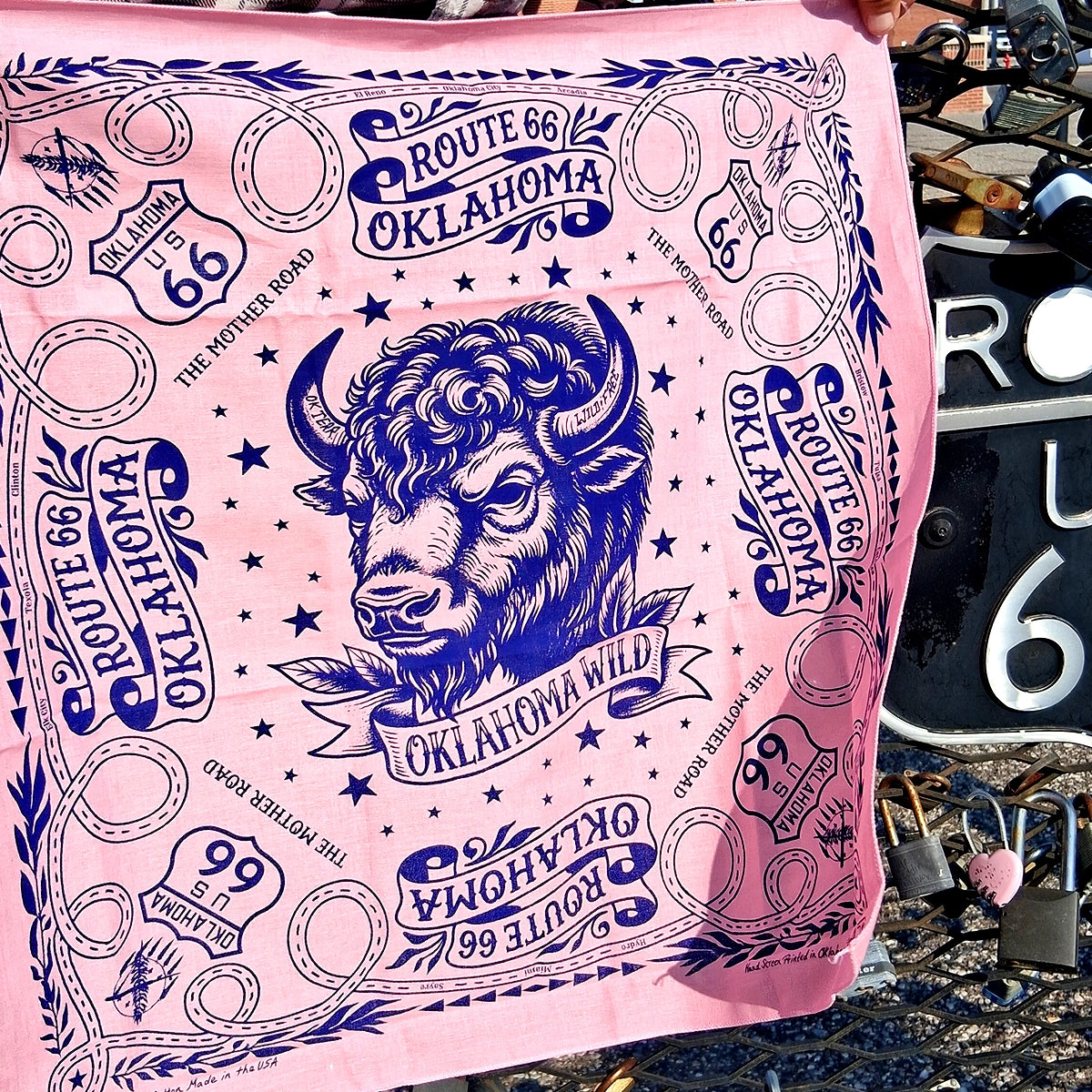Buffalo Route 66 Bandana
